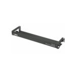 Organizador de Cables Frontal, para Panel de Fibra Óptica HD Flex™, de 1 UR, Color Negro