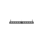 Organizador de Holgura para Cable de Fibra Óptica, Uso con Paneles HD Flex™ de 1 UR, Color Negro