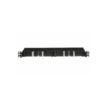 Panel de Distribución de Fibra Óptica, Acepta 18 Cassettes HD Flex™ en 4 Espacios, Hasta 144 Fibras, 1 UR