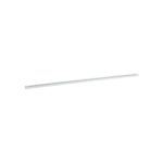 Canaleta LD3 de PVC rígido, con cinta adhesiva para instalación sin herramientas, 19.6 x 12 x 1828.8 mm, Color Blanco