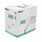 Bobina de cable UTP 305 m. de Cobre, NetKey, Azul, Categoría 5e (24 AWG), PVC (CM), de 4 pares