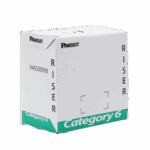 Bobina de Cable UTP, Categoría 6 de Alto Rendimiento (+350 MHz),  23 AWG, PVC (CMR, Riser), Bobina de 305 m, Color Azul