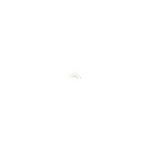 Curva de radio controlado, para uso con canaleta LD10, material ABS, Color Blanco