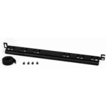 Barra para Aliviar Tensión o Peso Atrás de Patch Panel, Para Administración de 72 Cables, Color Negro