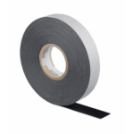 Cinta Eléctrica STRONGHOLD para Aislar de Caucho EPR, Autofusionable, Uso Industrial en Uniones de Alto Voltaje y Temperatura, Grosor 0.76mm (30 mil), Ancho 19mm, y 9.1m Largo, Color Negro.