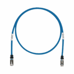 Patch Cord Cat6A, Blindado S/FTP, CM/LS0H, 20 m, Color Azul