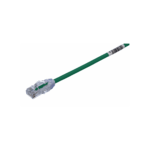 Cable de Parcheo UTP Cat6A, CM/LSZH, Diámetro Reducido (28AWG), Color Verde, 20ft