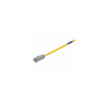 Cable de Parcheo UTP Cat6A, CM/LSZH, Diámetro Reducido (28AWG), Color Amarillo, 4ft