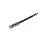 Cable de Parcheo UTP, Cat6A, 24 AWG, CM, Color Negro, 1 ft