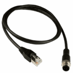 Cable Ethernet M12 Macho a RJ45 de 4 pines con Codificación D (10 metros)