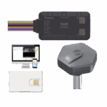 KIT Dispositivo de Rastreo Vehicular/ Sensor nivel de combustible BLE / Conectividad LTE Cat1 y LTE-M / BLE 5.0 / GNSS U-blox / Carcasa IP54 / Batería Interna de Respaldo / Detecta Interferencias / Incluye: EPCOMGPSCODE, TDBLE1000 y SIM500MB2Y