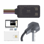 KIT Dispositivo de Rastreo Vehicular/ Sensor nivel de combustible cableado / Conectividad LTE Cat1 y LTE-M / BLE 5.0 / GNSS U-blox / Carcasa IP54 / Batería Interna de Respaldo / Detecta Interferencias / Incluye: EPCOMGPSCODE, TD6001000 y SIM500MB2Y