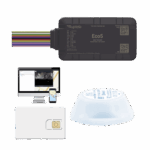 Dispositivo de Rastreo Vehicular / Conectividad LTE Cat1 y LTE-M / BLE 5.0 / GNSS U-blox / Carcasa IP54 / Batería Interna de Respaldo / Detecta Interferencias