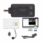 Rastreador Vehicular y Monitoreo de Flota / BLE 5.0 y GNSS / LTE CAT1 y LTE-M con Respaldo 2G / GNSS U-blox / MiKado IP54 / -20 °C a +40 °C / Acelerómetro de 3 Ejes / Suministro 9-32 V / Batería Interna