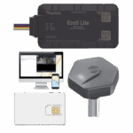 Rastreador Vehicular y Monitoreo de Flota / BLE 5.0 y GNSS / LTE CAT1 y LTE-M con Respaldo 2G / GNSS U-blox / MiKado IP54 / -20 °C a +40 °C / Acelerómetro de 3 Ejes / Suministro 9-32 V / Batería Interna