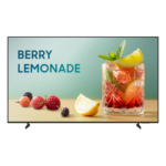 Television para negocios de 75" Resolucion UHD 4K (3840x2160p) / Tizen / Entradas de Video HDMI / Bocinas Integradas / WIFI 5 / eARC.