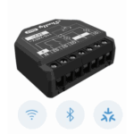 Apagador inteligente Wifi 2.4 / 2 canales  Para apagador doble / 10A por canal / Compatible con asistentes de voz