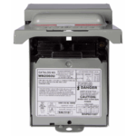 Interruptor de seguridad 2x60Amp. Nema 3R, Sin Portafusible