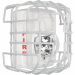 Protector De Rejilla Anti Vandalismo Y Golpes Accidentales, Color Blanco, Para Sirenas/Estrobos/Bocinas System Sensor, Montaje En Superficie, 7.49"Altox6.74"Anchox6.09"Profundidad