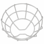 Protector De Rejilla Anti Vandalismo Y Golpes Accidentales, Color Blanco, Para Sirenas/Estrobos/Bocinas System Sensor, Montaje a Ras en Techo, 8.26"Altox8.26"Anchox3.54"Profundidad