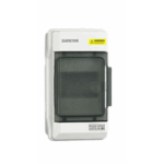 Gabinete Plástico para Exterior IP65 para Riel Din 4 Espacios.