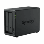 NAS Synology DiskStation DS725+ | 2 Bahías | Expandible hasta 7 Unidades | 2 Ranuras M.2 NVMe | Puerto 2.5GbE | Rendimiento 276 MB/s Lectura y 224 MB/s Escritura | Compatible con Unidad de Expansión DX525.