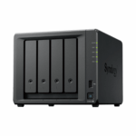 NAS DiskStation DS925+ | 4 Bahías | Expandible a 9 Bahías | 2 Puertos 2.5GbE | 2 Ranuras M.2 NVMe | AMD Ryzen V1500B | 4 GB DDR4 ECC | Hasta 565 MB/s Escritura Secuencial | Compatible con RAID | Synology DSM.