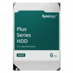 Disco Duro SATA de 3.5" Serie Plus | Capacidad 6TB | Interfaz SATA 6GB/s | Velocidad de Rotación 5400 rpm | Caché 256MB | MTBF 1.2 Millón de Horas | Carga de Trabajo 180 TB/año.