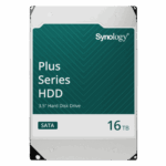 Disco Duro SATA de 3.5" Serie Plus | Capacidad 16TB | Interfaz SATA 6 GB/s | Velocidad de Rotación 7200 rpm | Caché de 256 MB o 512 MB | MTBF de 1.2 Millón de Horas | Carga de Trabajo de 180 TB/año.