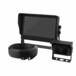 Sistema Profesional de Cámara de Reversa y Monitor para Vehículos de Trabajo y Montacargas con inteligencia IA para la detección de peatones