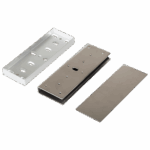 Montaje Para Puerta de Vidrio Tipo "U" / Para Chapas Magnéticas de 1200 Lbs / Secolarm