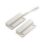 Contactos Magnéticos de Montaje Superficial / Miniatura / Lazo Cerrado / Gap 3/4" / Cables Laterales / Blanco o Café / Alta Resistencia