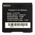 Batería compatible con Body Cam XMRX5V2