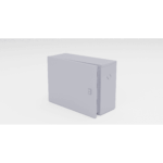 Gabinete para instalación de 1 Batería , Fabricado en Lámina Galvanizada, Accesorios para poste (No incluidos)