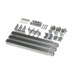 Caja de accesorios de aluminio  anodizado para montaje VEKTOR8R2700 , arreglo 1X2para techo