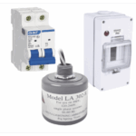 Kit de Centro de Carga Para Corriente Alterna, Breaker de hasta  400 Vca de 16 A con Supresor de Picos Transitorios.