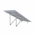 Montaje para Panel Solar 2X2, Riel 5 de 2700mm para Módulos con Espesor de 30-35mm, Vel. de Viento Máx. 136km/h