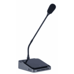 Micrófono Mano Inalámbrico | Rango Frecuencia 470-510MHz, 540-590MHz, 640-690MHz, 807-830MHz | Potencia Salida ≥10dBm | Autonomía >10 Horas | Mute Automático por Caída | Display OLED | 7 Niveles Potencia Aju