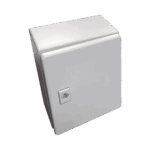 Gabinete de Acero, Nema 4 -IP 66 de 50 x 50 x 30 cm con Platina y certificado UL.