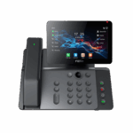 Telefono IP Wi-Fi, Handset Inalámbrico, Recepción de Video, 20 Líneas SIP, Puertos Gigabit, PoE con Puerto USB, Bluetooth.