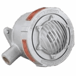 Bocina Vibrante a Prueba de Explosión Modelo 41X con Carcasa de Aluminio Resistente a la Corrosión / 120VAC, 240VAC, 24VDC / Volumen Ajustable / Ciclo de Trabajo 5 Minutos / Montaje en Tubería o Superficie