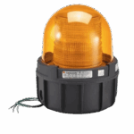 Luz estroboscopica a prueba de explosiones UL y cUL para Clase I, División 1, Grupo C y D; Clase I, División 2, Grupos A y B; Clase II, División 1, Grupos E, F y G; Clase III  , 24 Vcd, color Ámbar, montaje no incluido
