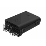 HUB Box Preconectorizada EASYCONN® de FiberHome para Exterior, IP68, Hasta 96 Empalmes, Incluye 2 Splitters 1*4