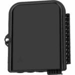 Cierre de Empalme para 24 fusiones de fibra óptica, Interior/Exterior, con 8 acopladores SC/APC y splitter 1x8 SC/APC Incluido, IP65, 3 Puertos para Fibra Troncal o Distribución