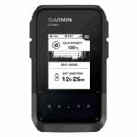 Navegador GPS Portátil / Pantalla 2.2″ de Alto Contraste / Batería Ilimitada con Carga Solar (75 000 lux) / GPS Multibanda / Brújula Digital / Resistente al Agua IPX7 / Compatible con Garmin Explore