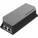 PoE Injector Grandstream 60W MultiGigabit / Compatible con IEEE 802.3af/at/bt / 1x 2.5Gbps RJ45 LAN IN / 1x 2.5Gbps RJ45 LAN OUT con PoE 60W / 100~240VAC / 54VDC / Plug-and-Play / FCC, CE, RCM, IC