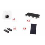 Kit Solar Interconexion  / 5kW  220Vca / Inversor GROWATT / Montaje Incluido