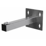 Soporte de Pared para Cámaras Fijas F200 Series / Acero Inoxidable 304L / Resistente a la Corrosión / Aplicaciones Industriales y Marinas / Peso 3.9 kg