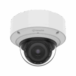 Cámara Domo Interior AI 8MP / Sensor 1/1.2" / Zoom Motorizado 2.25x (5.9-13.3mm) / WiseIR 60m / Análisis Inteligente IA / Detección Persona-Vehiculo-Matrícula / IP52 IK10 / Doble Ranura SD / PoE+ o 12VDC