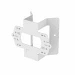 Montaje en Esquina / Material Aluminio / Carga Máxima 5 kg / Compatible con Varios Modelos Hanwha Vision / RAL9003